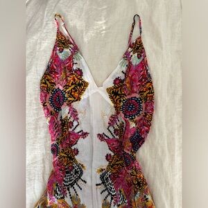 Free People - Intimately - Slip Dress - Floral Print - Size Medium